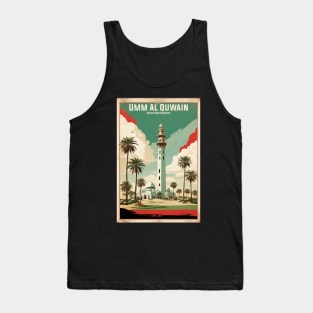 Umm Al Quwain United Arab Emirates Vintage Travel Tourism Tank Top